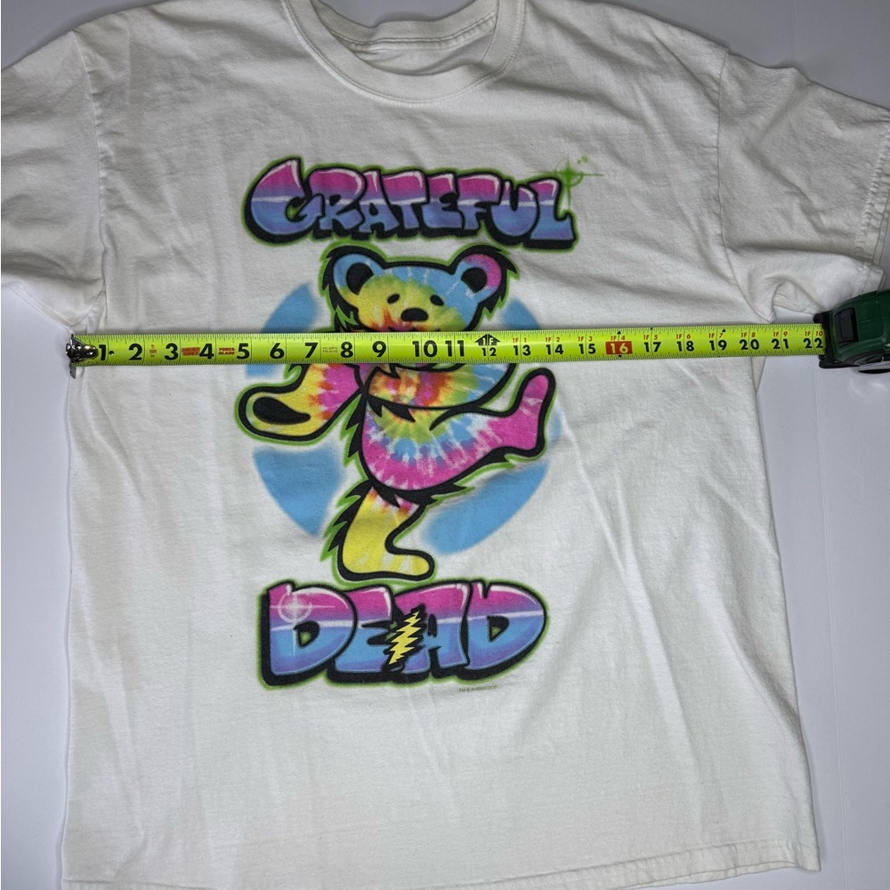 Grateful Dead Dancing Bear Tie Dye Graphic T Shirt - Picture 3 of 6